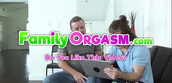  FamilyOrgasm.com - Petite Step Sister Forced Orgasm